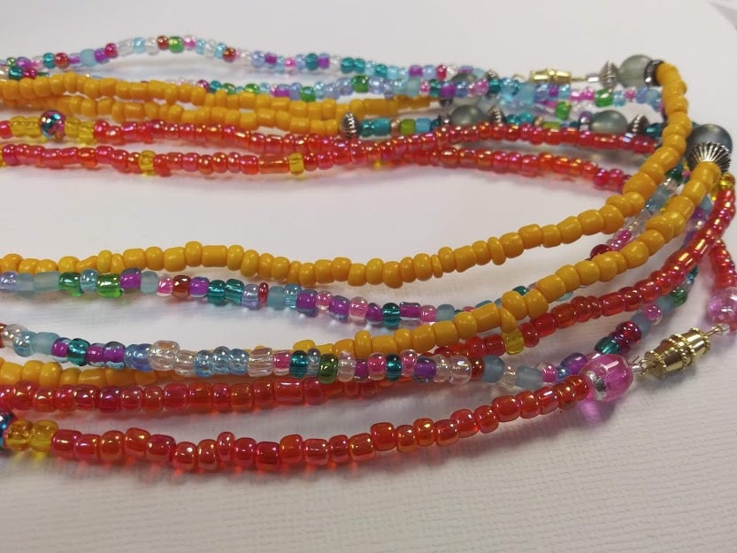 Waist discount beads set